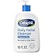 Cetaphil Face Wash, Daily Facial Cleanser for Sensitive, Combination to Oily Skin, 16 Oz, Fragrance Free, Gentle Foaming, Soap Free, Hypoallergenic