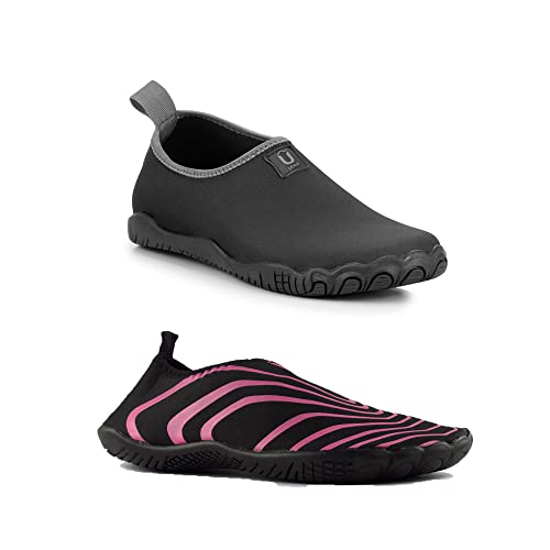 Kit 2 Sapatilha Hibrida Esportiva Fishing (Cinza/Rosa, br_footwear_size_system, adult, numeric, nume