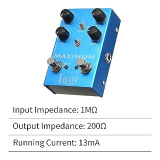 Jemora Pédale d’effet de guitare Overdrive 2 commutateur de Mode à bascule commandes de tonalité/Gain/Volume/Boost pour guitare électrique-maximum - Les Beatles, Paul McCartney, John Lennon, RIngo Starr, George Harrison Jemora Pédale d'effet de guitare Overdrive 2 commutateur de Mode à bascule commandes de tonalité/Gain/Volume/Boost pour guitare électrique-maximum – Image 5