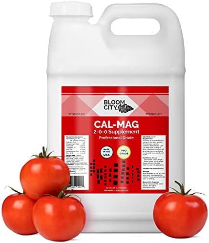 Bloom City Professional Grade Ultra Pure Cal-Mag Growing Fertilizer, 2.5 Gallon (320 oz)
