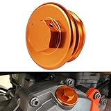 NICECNC Orange Engine Oil Filler Cap Plug Screw Cover Compatible with KTM 690Enduro/R 2008-22...