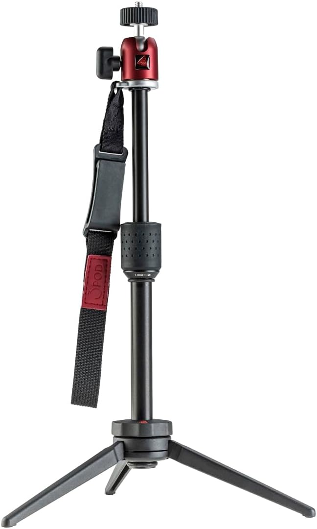 3Pod Small Portable 2-Section Table Top Mini Tripod with Ball Head for DSLR & GoPro Cameras