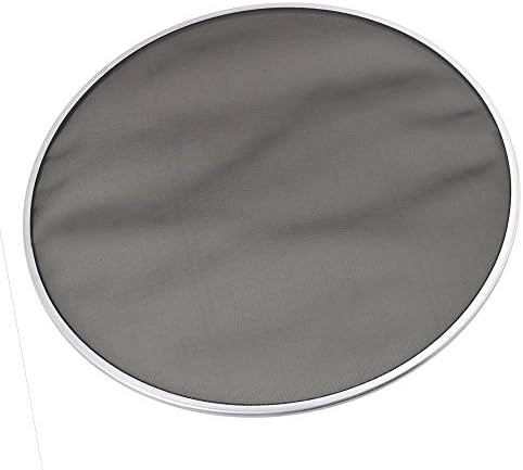 Parche negro malla simple 8 pulgadas para batería miniatura 2