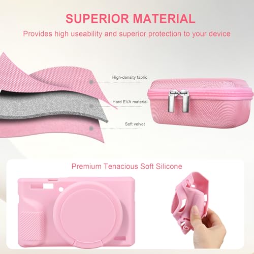 Funda rígida y silicona para Canon PowerShot G7X Mark III miniatura 7
