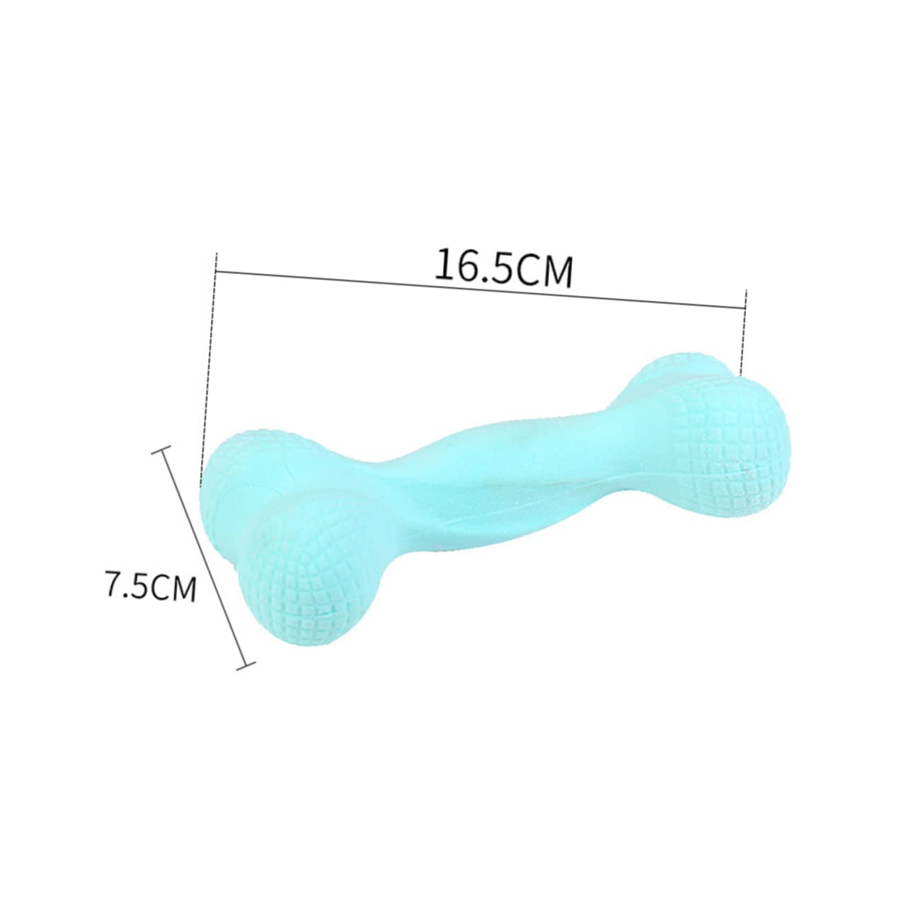 FRCOLOR 6 Piezas de golosinas interactivas para Mascotas Dogman Juguetes de Entrenamiento para Mascotas Juguetes para Cachorros de Limpieza para mordedura de Perro Limpio