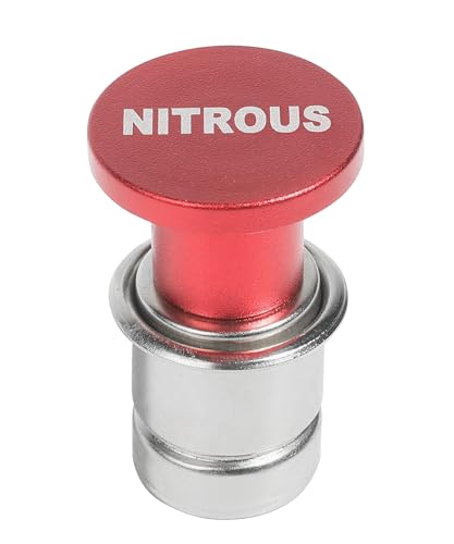 PAIYUE Car Cigarette Lighter Car Accessories 12 Volt Waterproof Pop-Out Aluminum Alloy Vehicle Cigarette Lighter Plug Automotive Replacement Fit for Most Cars with Standard 12V Power Source (Nitrous)