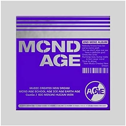 MCND - MCND Age (2nd Mini Album) Album+Folded Poster+Extra Photocards Set (GET ver.)