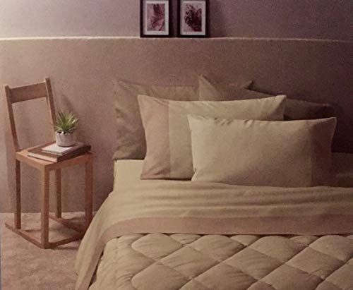 Zucchi - Bettwäsche-Set für französisches Bett, warm, aus Baumwolle