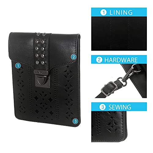 Image of Small Phone Crossbody Bag for Women,RFID Blocking Cell Phone Purse with Card Slots,Faux Leather Cross body Wallet for Daily | Small