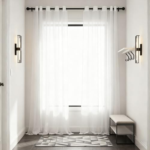 Cortinas visillos para balcón y dormitorio que transforman la luz de tu hogar 2