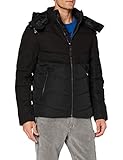 tom tailor herren jacke padded parka Pufferjacke mit abnehmbarer Kaputze