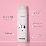 L'ANGE HAIR Glass Hair Thermal Blowout Primer | Heat Protectant Spray for Frizz-Free Styling | Lightweight Formula for Smooth, Silky Hair | Humidity-Resistant Shine Enhancer | 5 fl oz Bottle - Image 2