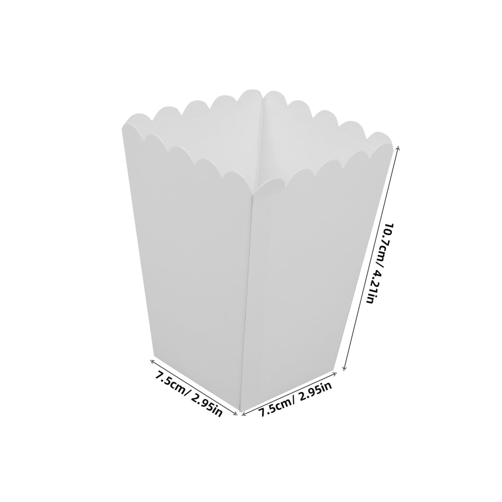 STOBAZA Giant Popcorn Box Prop Mini Paper Popcorn Boxes for Birthday Themed Snack