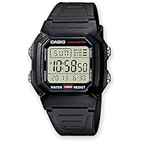 Casio Collection W-800H-1AVES, Reloj Digital Unisex, Negro