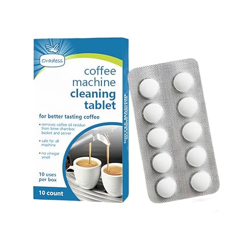 Pastillas Limpiadoras Descalcificadoras Universales, 10 Piezas Para Cafeteras Automáticas, Botellas de Bebidas y Más, Limpieza Profunda con Oxígeno Activo, Compatibles con Todo Tipo de Materiales