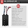 Yominerr Ebike Sine Wave Controller 48V-72V 80A, 5000W Brushless Motor for Electric Bikes, Mountain Bike Li-Ion Refit Parts #4
