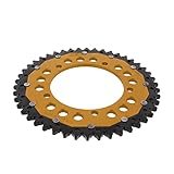 Kettenrad Dual 46Z Teilung 525 gold