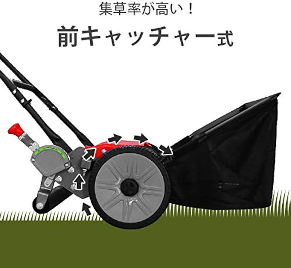 手押し式　芝刈り機　ミナトワークス　LMA-460PRO Amazon.co.jp: ミナトワークス 芝刈機 静音型 手押し式 LMA-460PRO