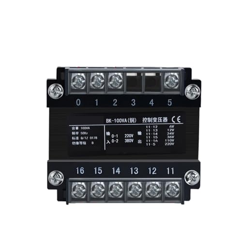 Transformateur de Commande BK-100VA Machine-Outil 380V Convertisseur Cuivre 220V 36V - 4