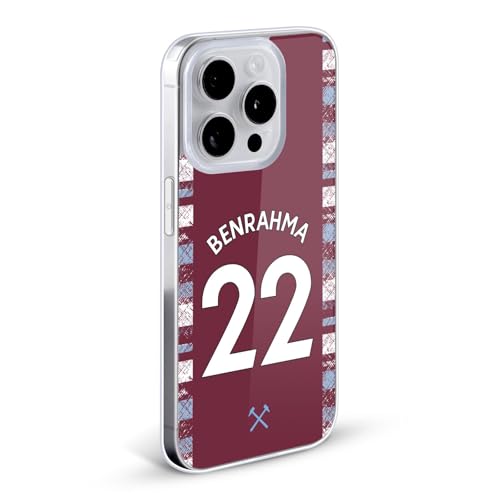 Funda de gel Saïd Benrahma West Ham para iPhone 15 original 2