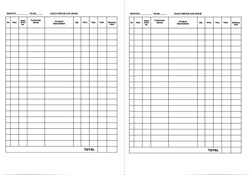 Small Business Log: Ledger Book, Sales Order Log Book, Purchase Order Log Book And Inventory Log #TOP3