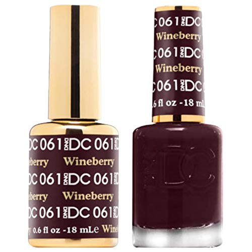 DND DC 061 - Wineberry Gel & Matching Polish Set - DND DC Gel & Lacquer