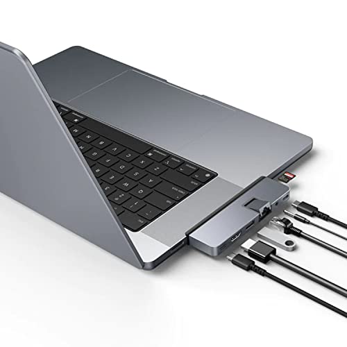 Targus Hyper 7-in-2 USB-C Hub, Compatible with MacBook, USB-C iPad, Chromebook and PC, Multi-port HDMI, USB-C, USB-A, USB4 - Image 2