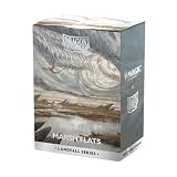 Dragon Shield | Matte Dual Art Sleeves | MTG Landfall Series | 100 CT - Smooth & Tough Premium TCG Sleeves | Compatible with Pokemon, One Piece & Magic the Gathering | Marsh Flats