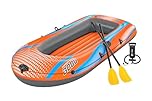 Bestway Kondor 3000 Inflatable Rubber Boat, 3 Person Dinghy Boat, Three-Man and Kid Raft