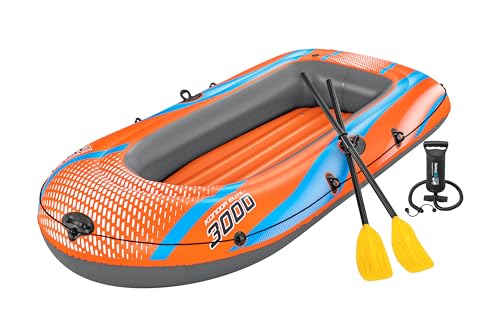 Kondor Elite™ 3000, 246 x 122 cm, 2 Adultes+1enfant, 200kg Max, Pompe à air et 2 pagaies