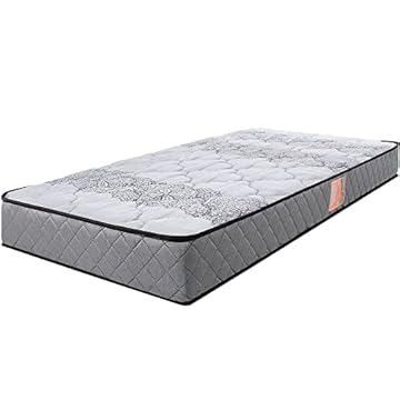 Colchão Solteiro Ortopédico Firme Espuma D33 Antialérgico Certificado 88x188x17cm - BF Colchoes