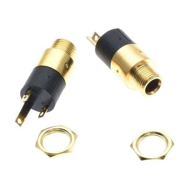 100 pièces/lot PJ392 3.5mm Stéréo Femelle Prise Jack avec Vis 3.5 Audio Casque Connecteur PJ-392 Couleur Or