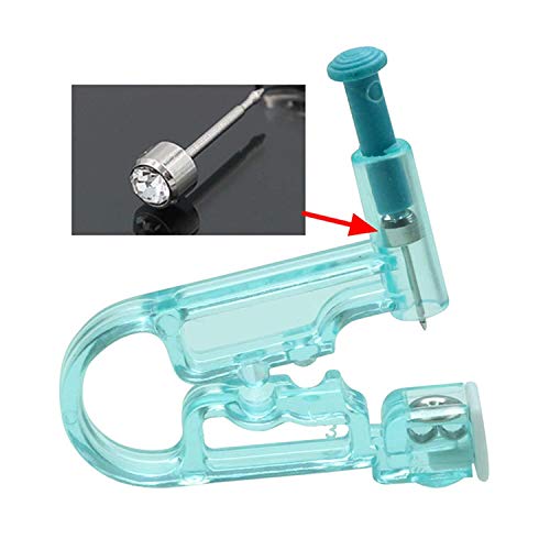 Kit descartável de piercing de orelha, 4 peças, 8 peças, com piercing de orelha, piercing de orelha,