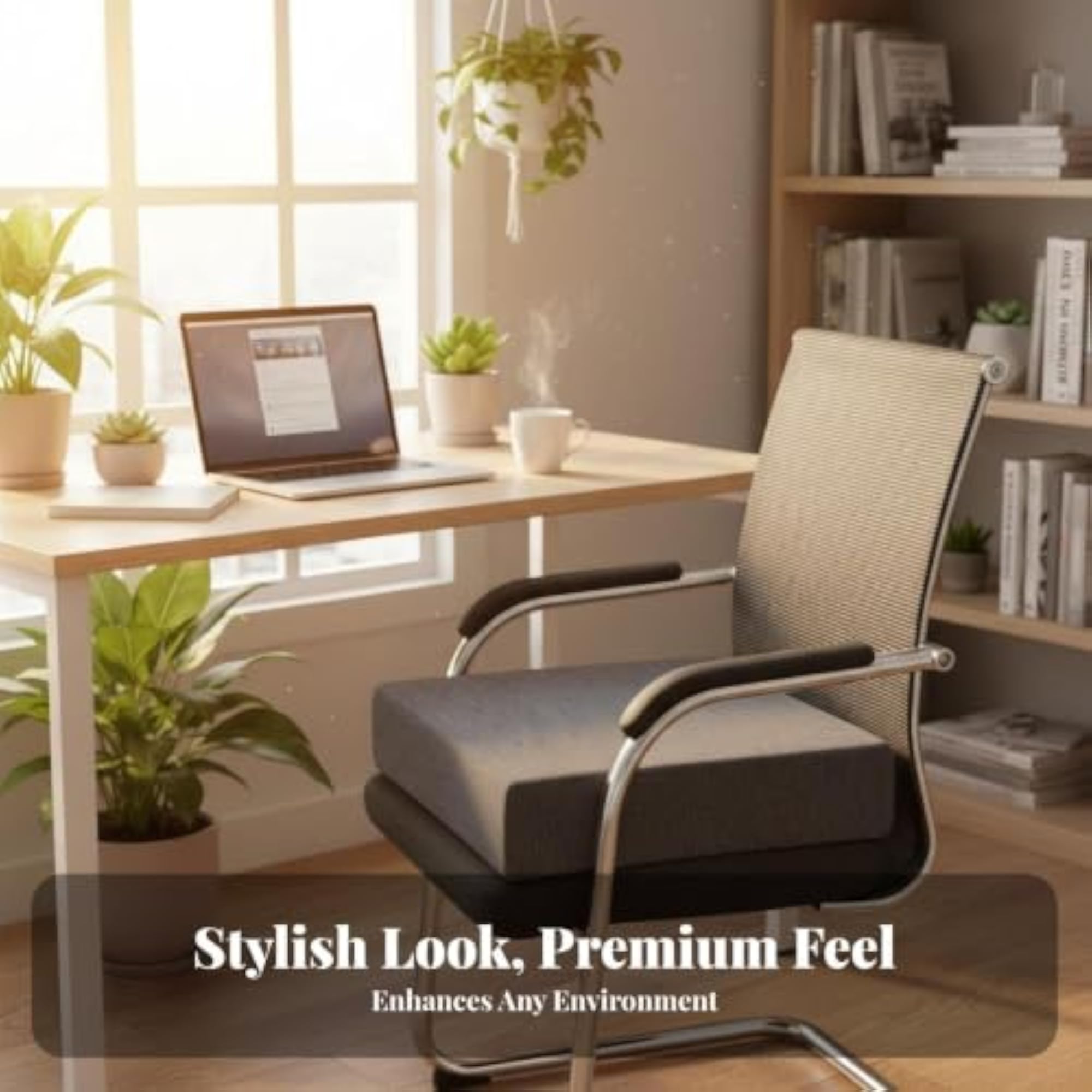 Thickened Square Booster Cushion for Comfort