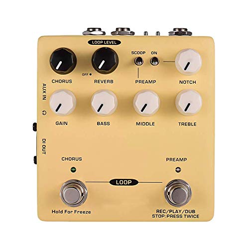 WSMLA Band Créateur et for Plancher Acoustique Préampli + DI pédale d’effet avec Chorus Reverb 60 Geler Boucle for… - Les Beatles, Paul McCartney, John Lennon, RIngo Starr, George Harrison WSMLA Band Créateur et for Plancher Acoustique Préampli + DI pédale d'effet avec Chorus Reverb 60 Geler Boucle for…