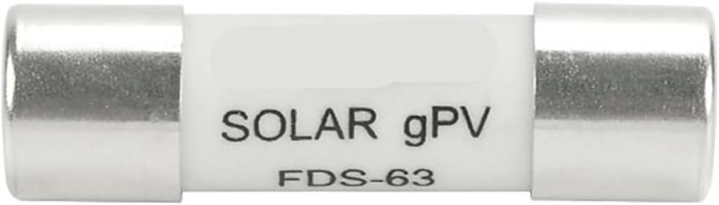 1PCS DC Solar Fuse 1000VDC 14 * 51 PV Fuse Core Solar System Protection Photovoltaic Fuses 32A 40A 50A 63A Fuse Link Home Use(40A)