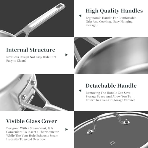 Opiniones de Tapas de sartenes para saltear para comprar online. 12 Imagen adicional