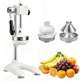 Handpresse in handelsüblicher Qualität, Zitruspresse mit zwei Formen für Orangen-, Zitronen-, Limetten- und Granatapfelsaft, leicht zu reinigen und Küchenwerkzeug