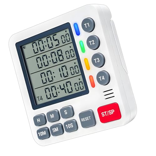 Minuteries de tâches multiples à 4 groupes pour opérations synchrones en cuisine - 2