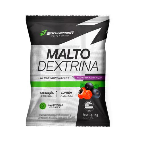 Maltodextrina 1Kg Sabor Guaraná com Açaí Bodyaction