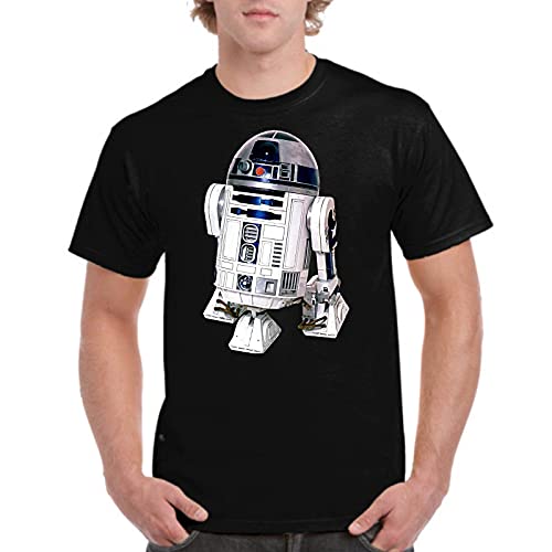 Camiseta de Hombre Star Wars Darth Vader Yoda Luck Han Solo R2D2 301 5XL