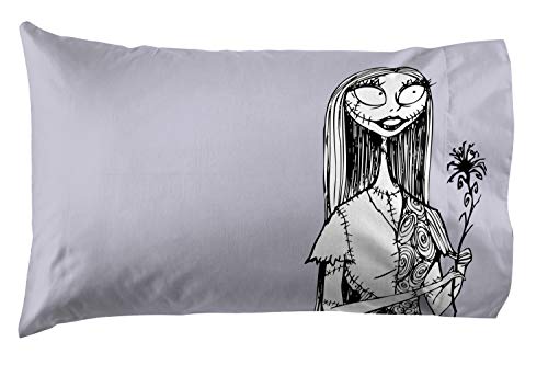Disney Nightmare Before Christmas Gothic Romance Twin Sheet Set - 3 Piece Set Super Soft And Cozy Kid’s Bedding Features Jack Skellington & Sally - Microfiber Sheets (Official Disney Product) #TOP1