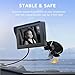 GROWNSY Baby Car Camera, HD Display Baby Car Mirror with Night Vision Feature, 4.3 inch Baby Car Camera with Monitor Wide Clear View, Backseat Camera Rear Facing to Observe Baby’s Every Move