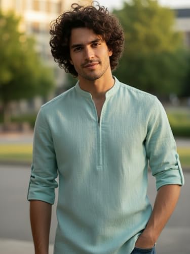 Image of Vida Loca Short Kurta for Men and Boys. (VFLX100)