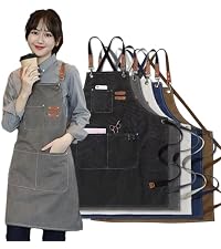 Amazon.co.jp: [deoway] エプロン 作業用 ワークエプロン レディース