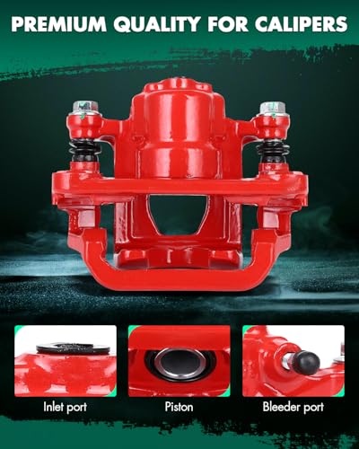 Image of SCITOO 19-B2781A Disc Brake Caliper Assembly with Bracket Fit For Nissan For Altima 2007-2012,For Nissan For Maxima 2007-2008