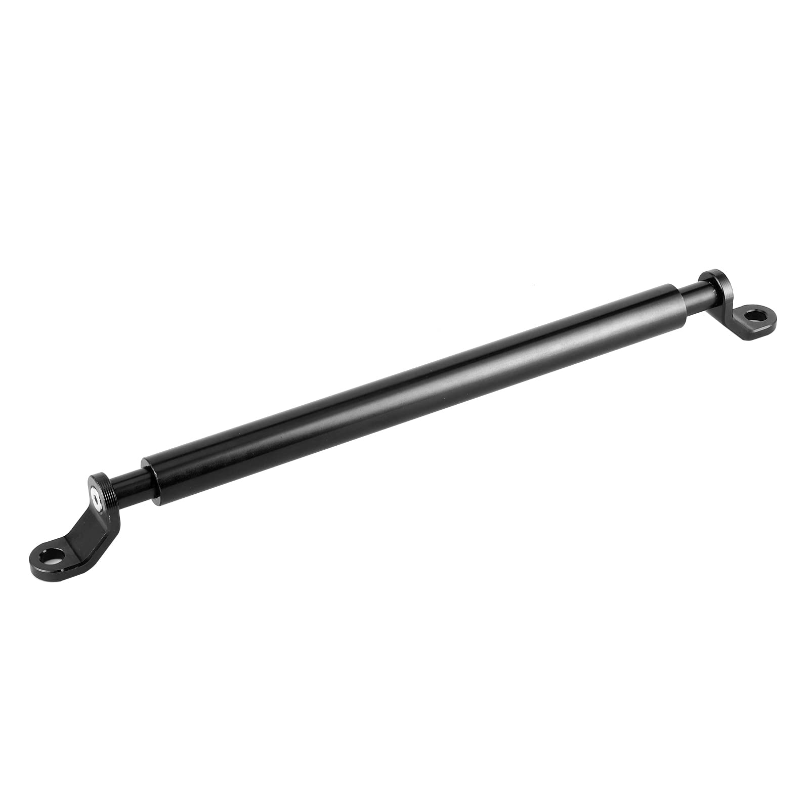 Annadue Traversa per Barra di Bilanciamento CNC in Lega di Alluminio per Moto, Manubrio di Rinforzo Esteso Universale per Accessorio Moto (BLACK)