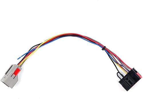 SCITOO Adaptador de conector de arnés de cable de espejo de remolque compatible con Ford 2015-2020 para Ford para F150 XL y XLT, espejo de