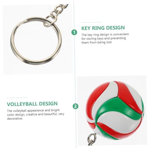 Balle anti-stress volley-ball porte-clés pour se détendre