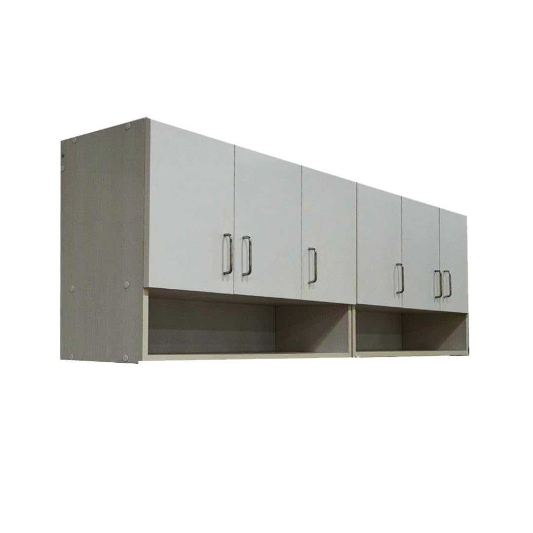 SPECIALITY PANELS Multipurpose Storage Cabinet & Adjustable Shelf Space Organizer Engineered Wood Termites Resistance Wall Mounted for Office, Kitchen, Bedroom (Highland Pine, Door 6)-picture-16